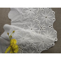 Ivory Raschel Cotton Lace for Garment Accessories